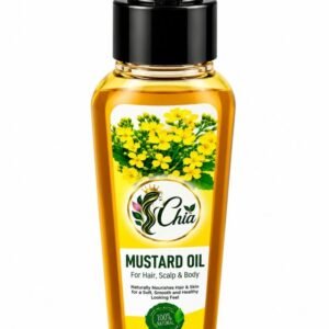 Chia Mustard Oil for Hair, Scalp & Body